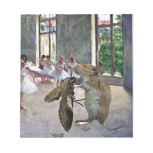 Moth and Mouse Cotillion Notepad