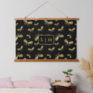 Moth Butterfly pattern Hanging Tapestry