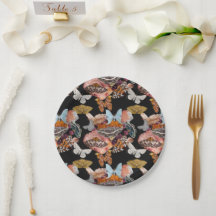 Moth Cotillion | Goblincore Witchy Paper Plate
