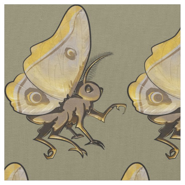 Moth Fabric (Close Up)