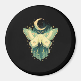 Moth Fairycore Goblincore Whimsigoth Cottagecore Magnet