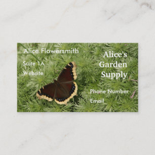 Moth in Green - Business Card