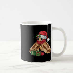 Moth Lover Xmas Holiday Santa Moth Christmas Coffee Mug