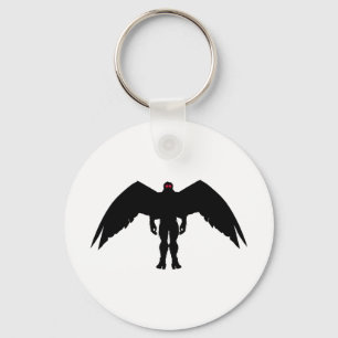 Moth Man Key Ring