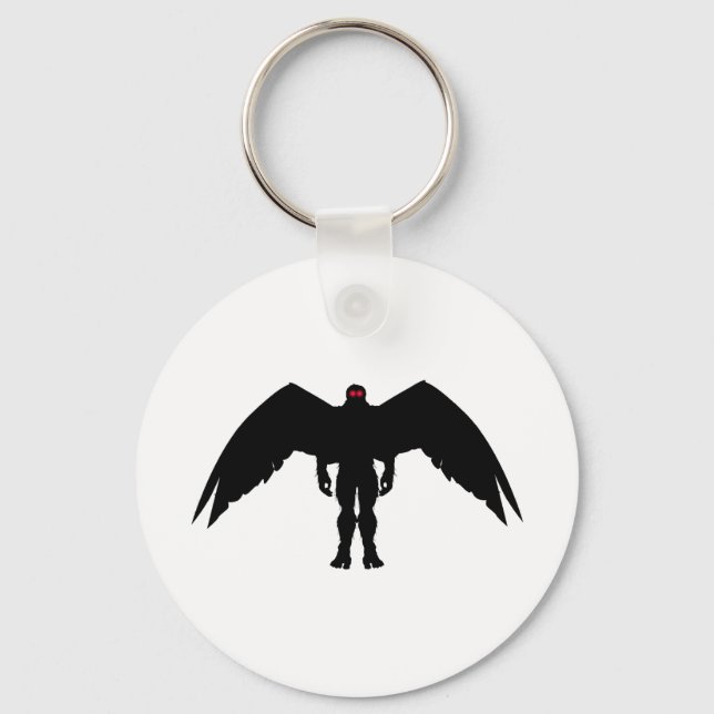 Moth Man Key Ring (Front)
