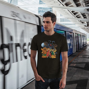 Moth Monster Halloween  T-Shirt