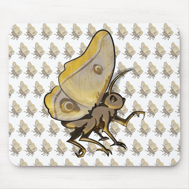 Moth Mouse Pad (Front)