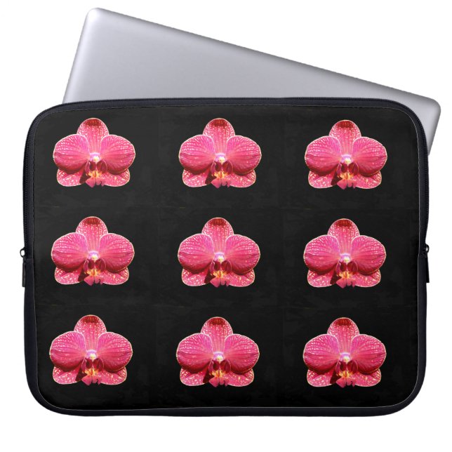 Moth Orchid Laptop Sleeve (Front)