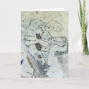 Moth Petroglyph Three Rivers Petroglyph Site Card