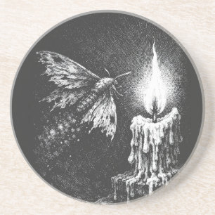 Moth to the Flame — by BurnsInHell Coaster