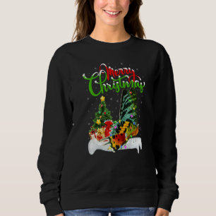Moth  Xmas Decorations Santa Moth Christmas Sweatshirt