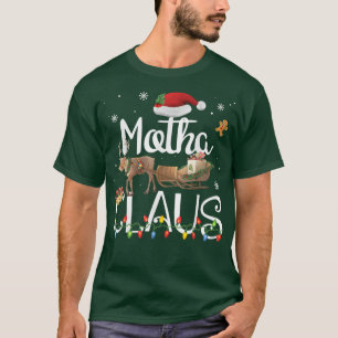 Motha Claus Funny Grandma Santa Pajamas Christmas T-Shirt