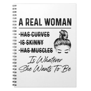 Mother A Real Woman Birthday Notebook