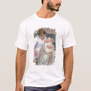 Mother about to Wash her Sleepy Child, 1880 (oil o T-Shirt