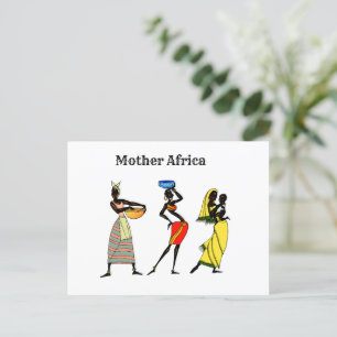 Mother Africa Postcard