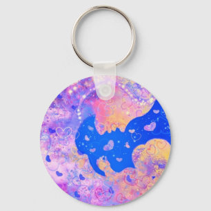 Mother and Baby - Add Your Photo / Text / Name Key Ring