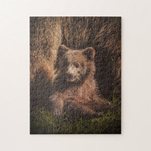 Mother and Baby Animal Bear Photography Jigsaw Puzzle