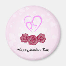 Mother and Baby Child Carnation Mother's Day