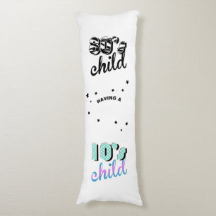 Mother and Baby Decades 1980s / 2010s Body Cushion