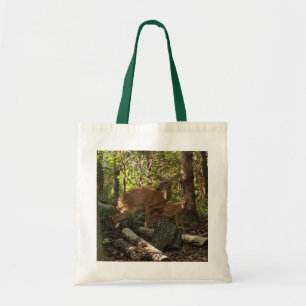 Mother and Baby Deer at Shenandoah National Park Tote Bag