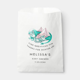 MOTHER AND BABY DRAGON BABY SHOWER FAVOUR BAG