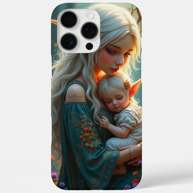 Mother and Baby Elf Case-Mate iPhone Case (Back)