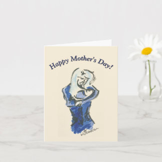 Mother and Baby "Happy Mother's Day" Card