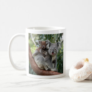 Mother and Baby Koala Bear Coffee Mug