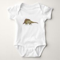 Mother and baby pangolin baby one-piece bodysuit