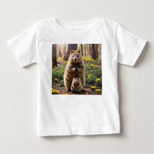 Mother And Baby Quokka, T-Shirt