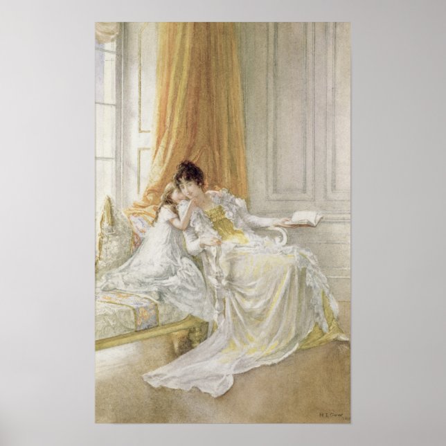 Mother and Child, 1864 Poster (Front)