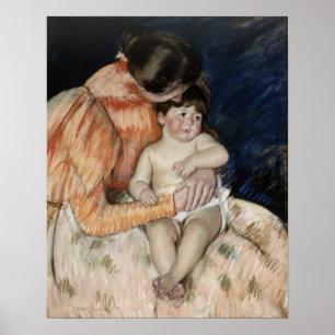 Mother and Child, 1890s Poster