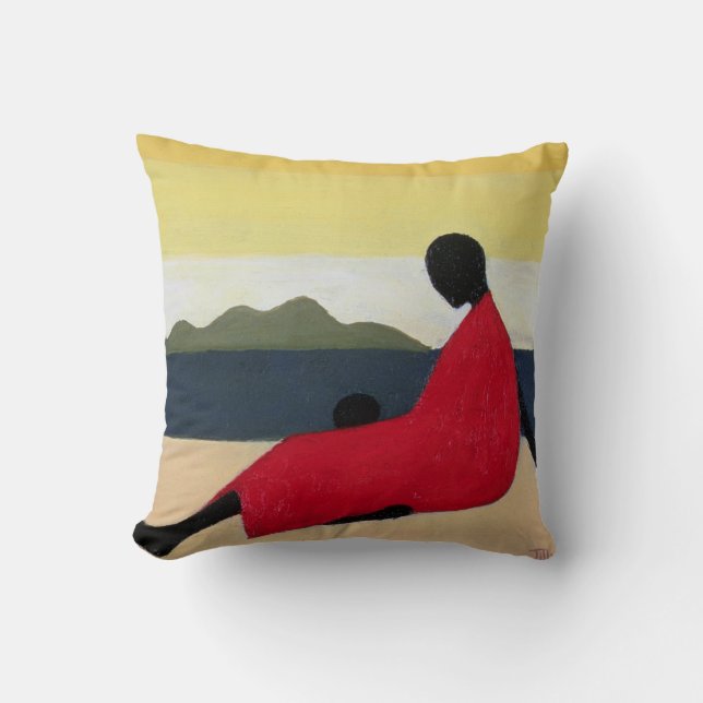 Mother and Child 1991 Cushion (Front)