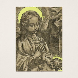 MOTHER AND CHILD, A GIFT TAG