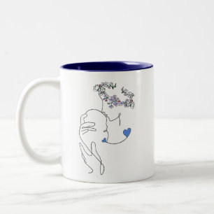 Mother and Child Bond Two-Tone Mug