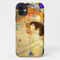 Mother and Child by Gustav Klimt Art Nouveau
