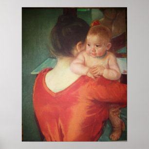 MOTHER AND CHILD by MARY CASSATT Poster