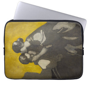 Mother and Child (by Norah Neilson Grey) Laptop Sleeve