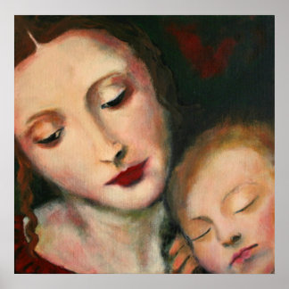 Mother and Child Canvas Print