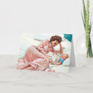 Mother and Child Card