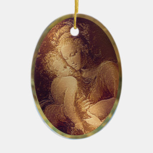Mother and Child Ceramic Tree Decoration