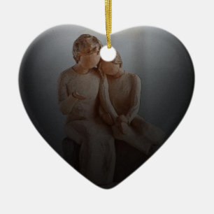 Mother and Child Christmas Ornament