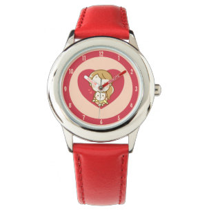 Mother and child cute kawaii cartoon mother's day watch