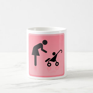 Mother And Child Icon Coffee Mug