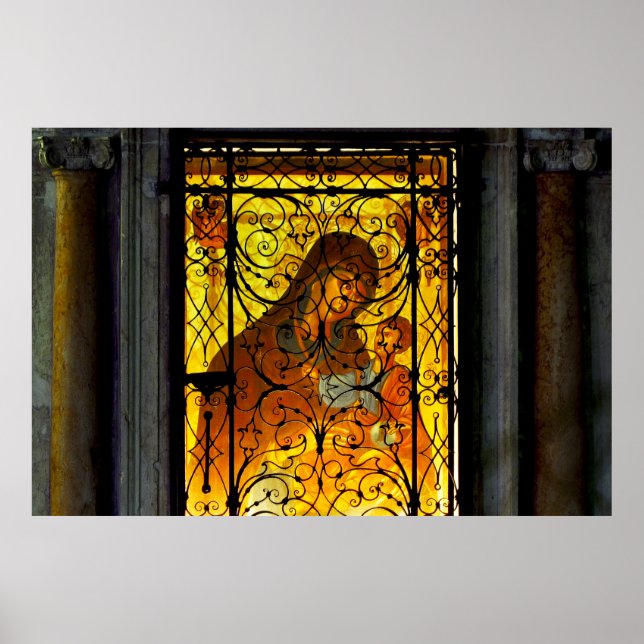 MOTHER AND CHILD Large Poster Print (Front)