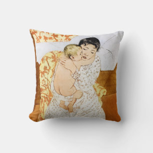 Mother and Child, Mary Cassatt Cushion