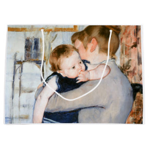 Mother and Child, Mary Cassatt Large Gift Bag