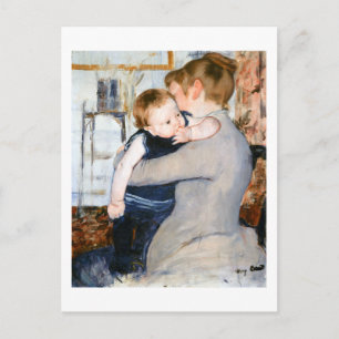Mother and Child, Mary Cassatt Postcard