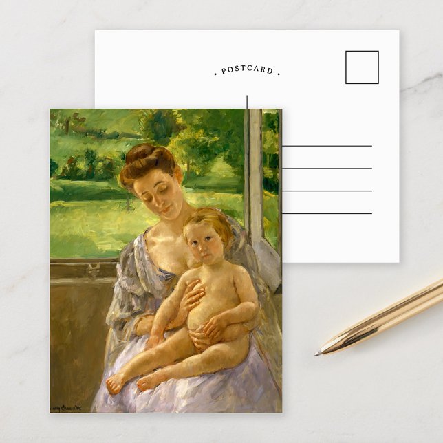 Mother and Child | Mary Cassatt Postcard (Creator Uploaded)