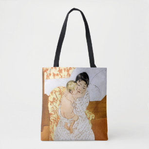 Mother and Child, Mary Cassatt Tote Bag
